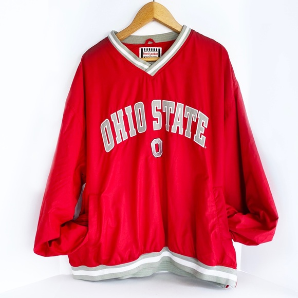 Foot Locker Other - 90s Vintage Ohio State Windbreaker Men’s XXL
